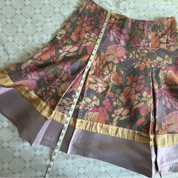 Cocli Collection Wool Silk A-Line Skirt Size L Made in France - Picture 11 of 11
